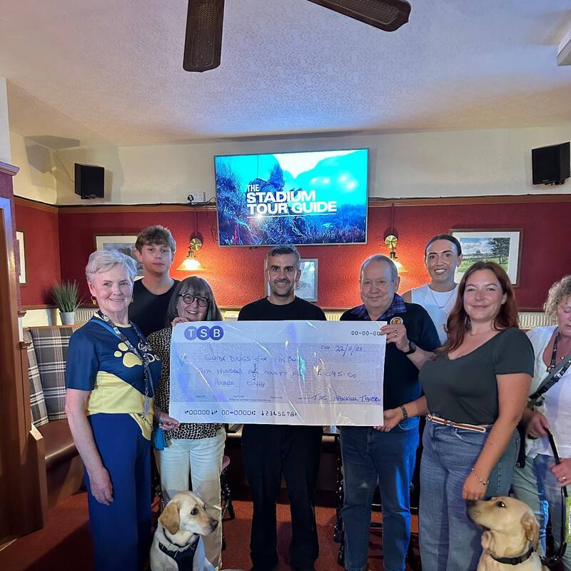 £695 Raised For the Guide Dog Foundation 27.05.25